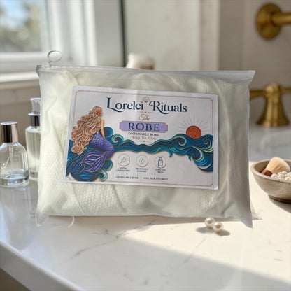 Lorelei Rituals The Robe disposable robe packaging front